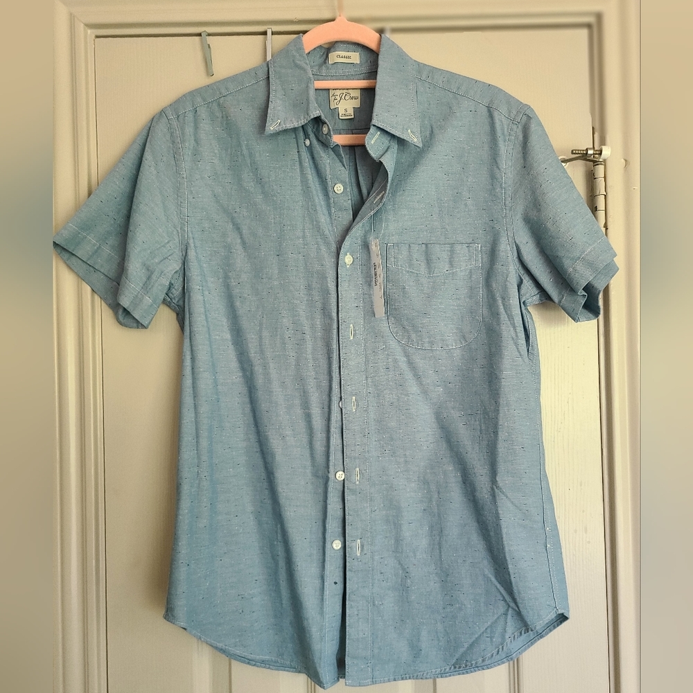 J Crew Chambray Shirt - Picture 2 of 5